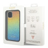 Guess GUHCN61HDECMI Hardcase IML Faceted Mirror Disco Iridescent for iPhone 11 / Xr 6.1"