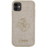 Guess GUHCN61HG4SGD Glitter Script Big 4G Hardcase for iPhone 11/Xr 6.1" / gold