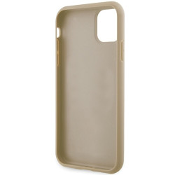 Guess GUHCN61HG4SGD Glitter Script Big 4G Hardcase for iPhone 11/Xr 6.1" / gold