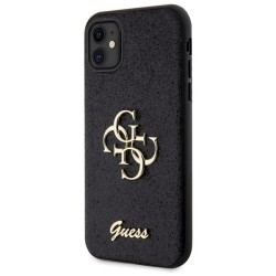 Guess GUHCN61HG4SGK Glitter Script Big 4G Hardcase for iPhone 11/XR 6.1" / black