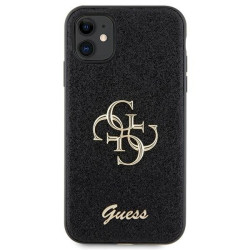 Guess GUHCN61HG4SGK Glitter Script Big 4G Hardcase for iPhone 11/XR 6.1" / black