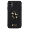 Guess GUHCN61HG4SGK Glitter Script Big 4G Hardcase for iPhone 11/XR 6.1" / black