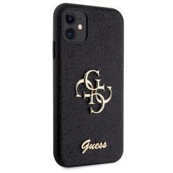 Guess GUHCN61HG4SGK Glitter Script Big 4G Hardcase for iPhone 11/XR 6.1" / black