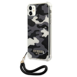 Guess GUHCN61KSARBK Camo Collection Hardcase for iPhone 11 6,1" / Xr / black