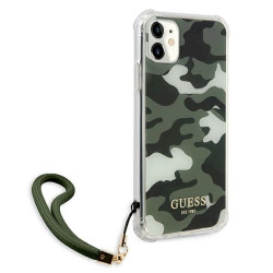 Guess GUHCN61KSARKA Camo Collection Hardcase for iPhone 11 6,1" / Xr / khaki