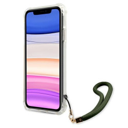Guess GUHCN61KSARKA Camo Collection Hardcase for iPhone 11 6,1" / Xr / khaki
