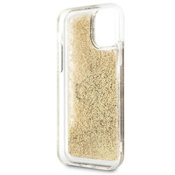 Guess GUHCN61LG4GGO Hardcase 4G Big Liquid Glitter for iPhone 11 6,1" / Xr / gold