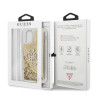 Guess GUHCN61LG4GGO Hardcase 4G Big Liquid Glitter for iPhone 11 6,1" / Xr / gold