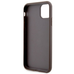Guess GUHCN61P4SNW Hardcase 4G Stripe for iPhone 11 / Xr / brown