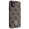 Guess GUHCN61P4TDSCPW Hardcase Crossbody 4G Metal Logo for iPhone 11 / Xr 6.1" / brown