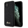 Guess GUHCN61PMSDGSK Hardcase Disco Metal Script for iPhone 11 / Xr 6.1" / black