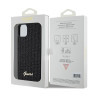 Guess GUHCN61PMSDGSK Hardcase Disco Metal Script for iPhone 11 / Xr 6.1" / black