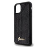 Guess GUHCN61PSFDGSK Sequin Script Metal Hardcase for iPhone 11 / Xr 6.1" / black