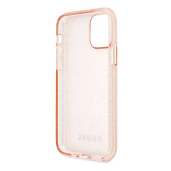 Guess GUHCN65PCGLPI Hardcase Glitter for iPhone 11 Pro Max / pink
