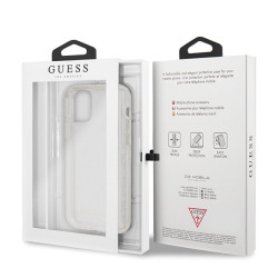 Guess GUHCN65PCGLSI Hardcase Glitter for iPhone 11 Pro Max / silver