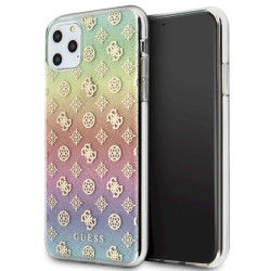 Guess GUHCN65PEOML Iridescent 4G Peony Hard Case for iPhone 11 Pro Max