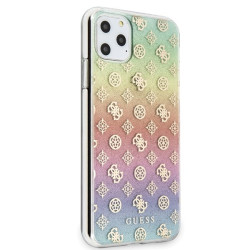 Guess GUHCN65PEOML Iridescent 4G Peony Hard Case for iPhone 11 Pro Max