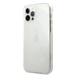 Guess GUHCP12L3D4GTR 4G 3D Pattern Collection Hardcase for iPhone 12 Pro Max 6,7" / transparent