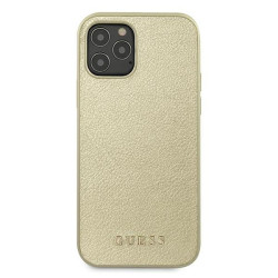 Guess GUHCP12LIGLGO Hardcase Iridescent for iPhone 12 Pro Max 6,7" / gold