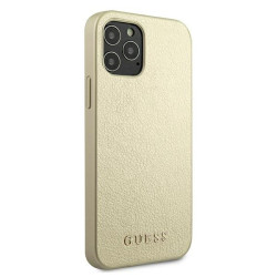 Guess GUHCP12LIGLGO Hardcase Iridescent for iPhone 12 Pro Max 6,7" / gold