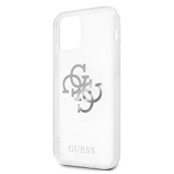 Guess GUHCP12LKS4GSI Hardcase 4G Silver Charms Collection for iPhone 12 Pro Max 6,7" / transparent
