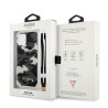 Guess GUHCP12LKSARBK Camo Collection Hardcase for iPhone 12 Pro Max 6.7" / black