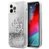 Guess GUHCP12LLG4GSI Hardcase 4G Big Liquid Glitter for iPhone 12 Pro Max 6,7" / silver