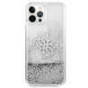 Guess GUHCP12LLG4GSI Hardcase 4G Big Liquid Glitter for iPhone 12 Pro Max 6,7" / silver