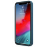 Guess GUHCP12LLSLMGBL Metal Logo Script hardcase for iPhone 12 Pro Max 6,7" / blue