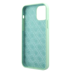 Guess GUHCP12LLSLMGGN Metal Logo Script Hardcase for iPhone 12 Pro Max 6,7" / green