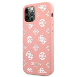 Guess GUHCP12LLSPEWPI Peony Collection Hard Case for iPhone 12 Pro Max 6,7" / pink