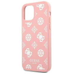 Guess GUHCP12LLSPEWPI Peony Collection Hard Case for iPhone 12 Pro Max 6,7" / pink