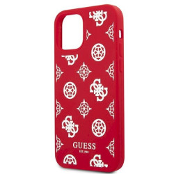 Guess GUHCP12LLSPEWRE Peony Collection Hard Case for iPhone 12 Pro Max 6,7" / red
