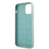 Guess GUHCP12LLSVSBF Silicone Vintage Hardcase for iPhone 12 Pro Max 6,7" / blue fuschia