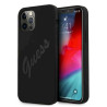 Guess GUHCP12LLSVSBK Script Vintage hardcase for iPhone 12 Pro Max 6,7" / black