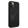 Guess GUHCP12LLSVSBK Script Vintage hardcase for iPhone 12 Pro Max 6,7" / black