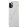 Guess GUHCP12LLSVSCR Script Vintage hardcase for iPhone 12 Pro Max 6,7" / cream