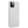 Guess GUHCP12LLSVSCR Script Vintage hardcase for iPhone 12 Pro Max 6,7" / cream