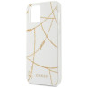 Guess GUHCP12LPCUCHWH Gold Chain Collection Hardcase for iPhone 12 Pro Max 6,7" / white
