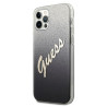Guess GUHCP12LPCUGLSBK Glitter Gradient Script Hardcase for iPhone 12 Pro Max 6,7" / black