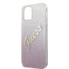 Guess GUHCP12LPCUGLSPI Glitter Gradient Script Hardcase for iPhone 12 Pro Max 6,7" / pink