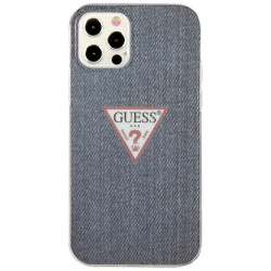 Guess GUHCP12LPCUJULDB Jeans Collection Hardcase for iPhone 12 Pro Max 6,7" / dark blue