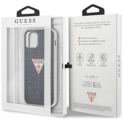 Guess GUHCP12LPCUJULDB Jeans Collection Hardcase for iPhone 12 Pro Max 6,7" / dark blue