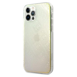 Guess GUHCP12M3D4GIRBL iPhone 12/12 Pro 6,1" Iridescent Hardcase 4G 3D Pattern Collection