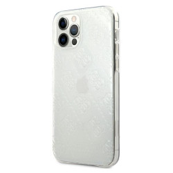 Guess GUHCP12M3D4GTR Hardcase 4G 3D Pattern Collection for iPhone 12/12 Pro 6,1" / transparent