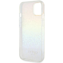 Guess GUHCP12MHDECMI IML Faceted Mirror Disco Iridescent Hardcase for iPhone 12/12 Pro 6.1"