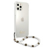 Guess GUHCP12MKPSWH Hardcase for iPhone 12/12 Pro 6,1" / Transparent White Pearl