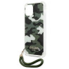 Guess GUHCP12MKSARKA Camo Collection Hardcase for iPhone 12/12 Pro 6,1" / khaki