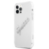 Guess GUHCP12MKTRSVSI Hardcase Vintage Script for iPhone 12/12 Pro 6,1" / transparent silver