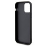Guess GUHCP12MPSFDGSK Sequin Script Metal Hardcase for iPhone 12/12 Pro 6.1" / black